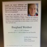 Profilfoto von Burghard Weidner